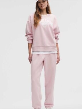 Lululemon Oversized Scuba Jogger MR ~pink haze~ Size L $118 MSRP 🌟